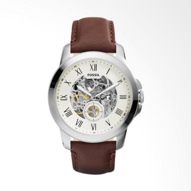 Fossil Grant Automatic Jam Tangan Pria - Brown [ME3052] Brown
