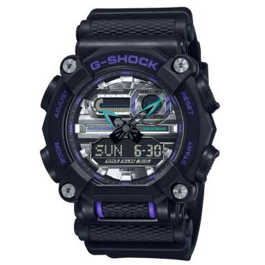 Casio G-SHOCK GA-900AS Jam Tangan Pria Analog Digital GA900 / GA900AS Hitam