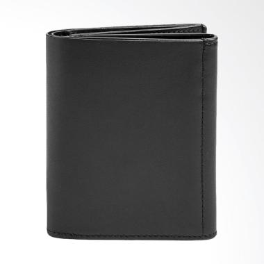Skagen Jorck Leather Wallet Dompet Pria - Black