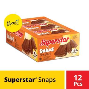Superstar Snaps Wafer (isi 12pcs) superstar snap