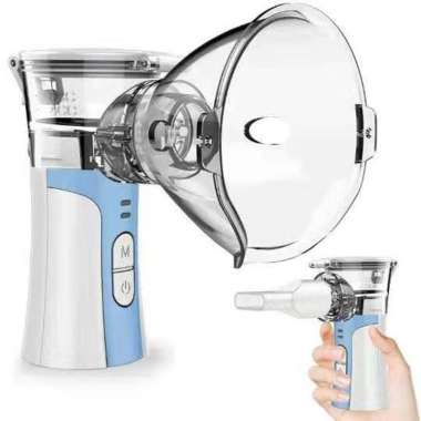 Portable Mesh Nebulizer Alat Uap Asma Inhaler Inhalasi Pernafasan