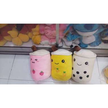 BNK BONEKA GULING BOBA DRINK BOBY cream