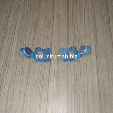ENGSEL KACA LEMARI 2biji PINTU CHROME 180 DERAJAT ENGSEL SENDOK