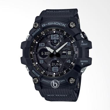 CASIO G-SHOCK Mudmaster Tough Solar Jam Tangan Pria [GSG-100] Black