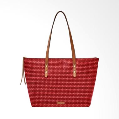 Fossil ZB 7383607 Jayda Tote Cabernet Tas Wanita