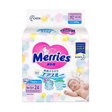 Promo Harga Merries Tape NB24 24 pcs - Blibli