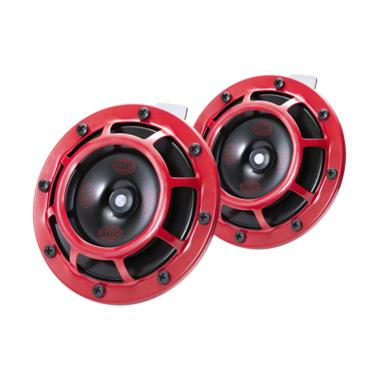 Klakson Hella Supertone Horn Set + relay  -08546