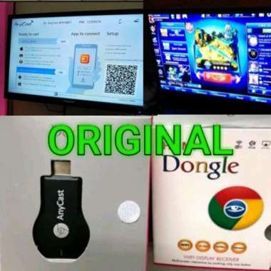 Alat Penghubung Hp Ke TV TANPA KABEL HDMI DONGLE ANYCAST EZCAST