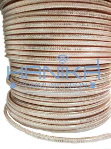 Satu Roll D Antenna RG-58 Kabel Koaksial 50Ohm Coaxial Cable RG58 Teflon