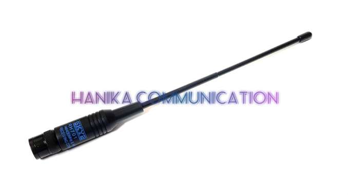 Sky2 Antenna RH701 Antena HT Lentur Lidi Dual Band BNC Male Icom V80