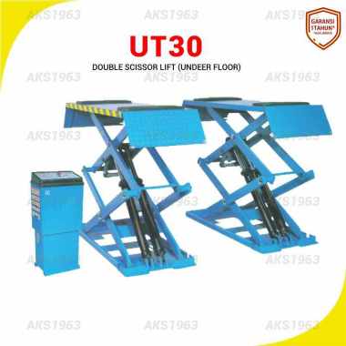 Lift Mobil Bawah Tanah Kapasitas 3 Ton Double Scissor 2.2Kw - UT30 - Importir Sparepart