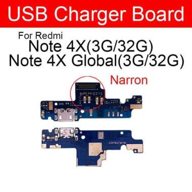 Papan Cas Konektor Port Charger Usb Pengganti for Xiaomi Redmi Note 3 4 4g 4x 5 5a 6 7 8 Pro note4X 