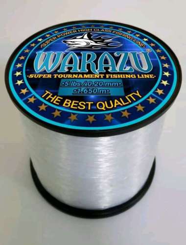 WARAZU FISHING line WARNA bening