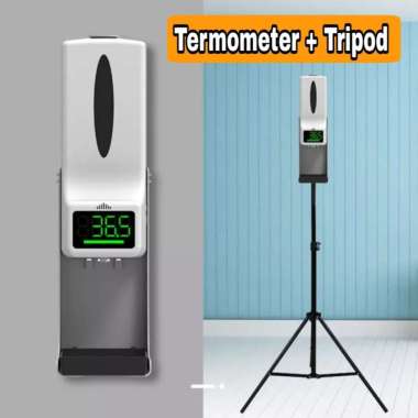 K9X Termometer Infrared + Disinfektan 2in1 Wall Termometer Counter - K9X+TRIPOD
