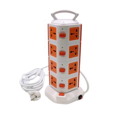 OEM T4U4 Protect Vertical Outlet Ad ... k [4 Layer/ 4 USB/ 2.5 m]