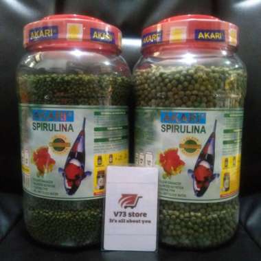 AKARI SPIRULINA 2MM 1250 GR PELET KOI AKARI SUPER