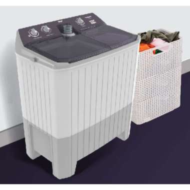 MESIN CUCI PANASONIC NA-W145FCV1 KUAT SERIES 14KG 2 TABUNG DEPOK