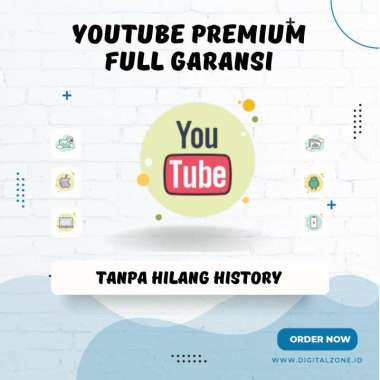 YOUTUBE PREMIUM FULL GARANSI 1 Bulan