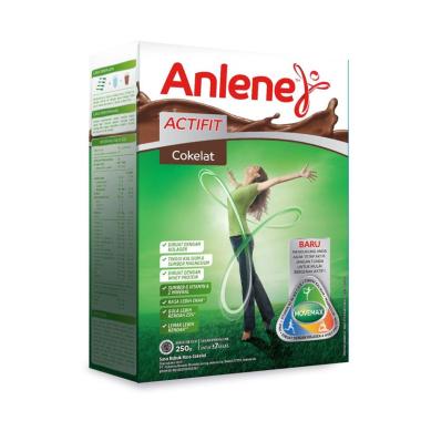 Anlene Act Susu Dewasa - Coklat [250 g]