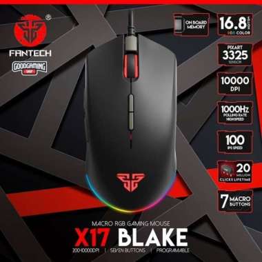 Fantech X17 Blake - Gaming Mouse Pink