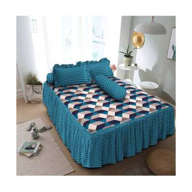 Kintakun Sprei Rumbai D'luxe - 180 x 200 B2 (King) - Alexa