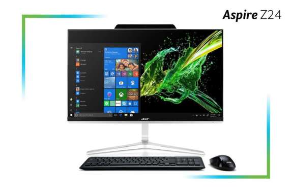 PC AIO ACER Z24-890 i5-9400T 4GB 1TB MX150 2GB Windows 10 + 23.8 Inch Touchscreen