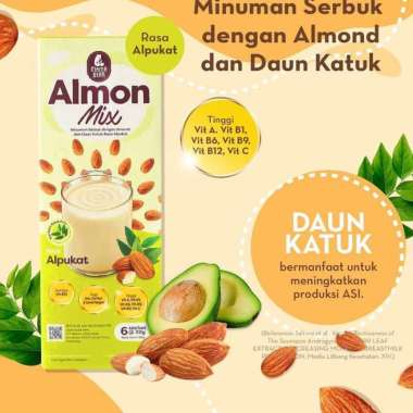 MAMA BEAR Almon Mix ASI Booster Susu Almond Daun Katuk Alamon Mix Hijau