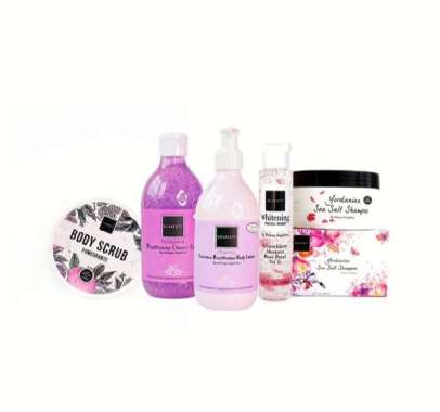 Scarlett Whitening Paket Hemat 5 Item - Paket Scarlett Whitening Original - Pencerah Wajah Glowing -