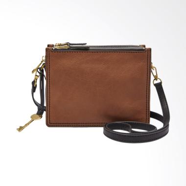 Fossil Campbell Leather Sling Bag Tas Wanita