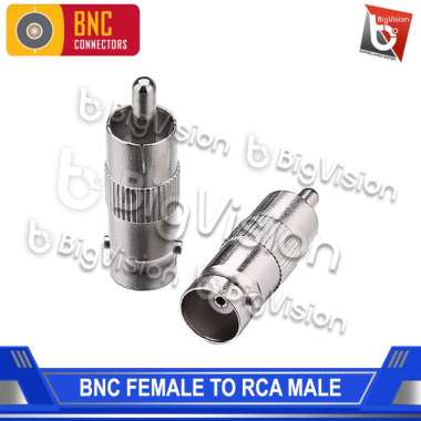 BNC CCTV BNC FEMALE TO RCA MALE