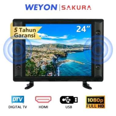 TV LED 24 inch HD Televisi murah(Model TCLG-J24HWIDE)