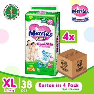 Promo Harga Merries Pants Good Skin XL38 38 pcs - Blibli