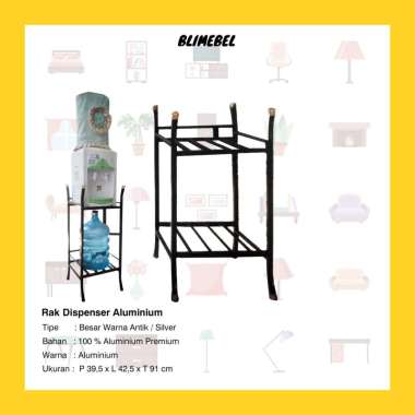 BLIMEBEL - Rak Dispenser Aluminium Besar