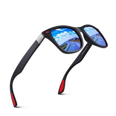 kacamata uv 400 polarized original biru