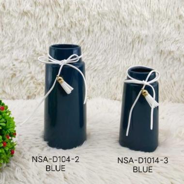 Ceramic Vase Pot Vas Keramik NSA-D1014-3 BLUE