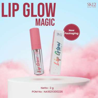 LIP GLOW MAGIC SR12 / LIP GLOSS / LIPSTIK SR12 & PELEMBAB /SERUM BIBIR BPOM / PEMERAH BIBIR ORIGINAL