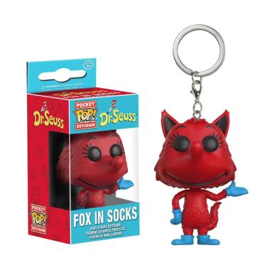 Funko Pocket POP! Books Dr. Seuss Fox in Socks Keychain