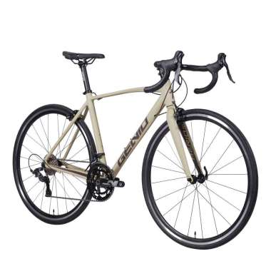 Sepeda Balap Roadbike Genio Aerio R1 TREK 700C-20SP (20.1) Cream Brown (M)