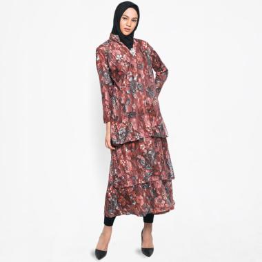 Kasa Heritage Carol Long Dress Gamis Wanita - Brown