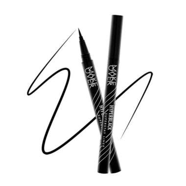 Make Over Hyperblack Superstay Liner 1g - Eyeliner Anti Luntur - Eyeliner Anti Air - Eyeliner Hitam 