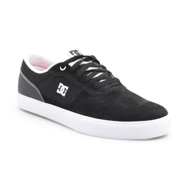 FS - DC Switch S M Sepatu Sneaker Pria - Black White