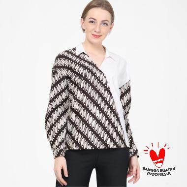Batik Dirga Amalthea Atasan Wanita - Brown
