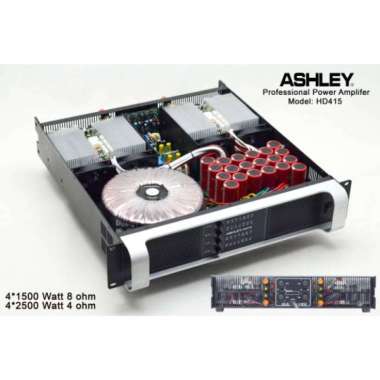 Power Amplifier Ashley HD415 4 Channel ORIGINAL