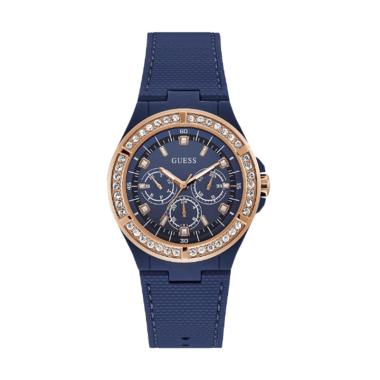 GUESS W1093L2 Multifunction Jam Tangan Wanita - Biru