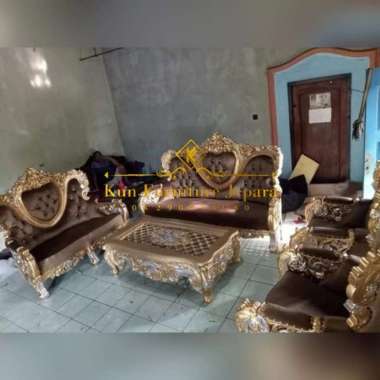 Set Kursi Tamu belagio, Kursi sofa kayu jati model terbaru 3211