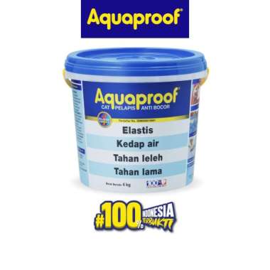 Aquaproof Anti Bocor Cat Pelapis [4 kg] HITAM