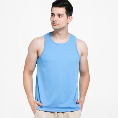 VM Singlet Polos Drifit Kaos Tank top Pria