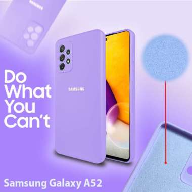 Case Samsung A52 - Candy Softcase MICROFIBER Ungu