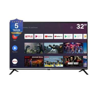Changhong 32H4 LED TV Smart Android [32 Inch] Hitam