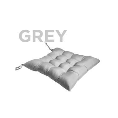 Goto Pilo Cushion Bantal Kursi Sofa Bantalan Duduk Alas Lantai Lesehan Grey